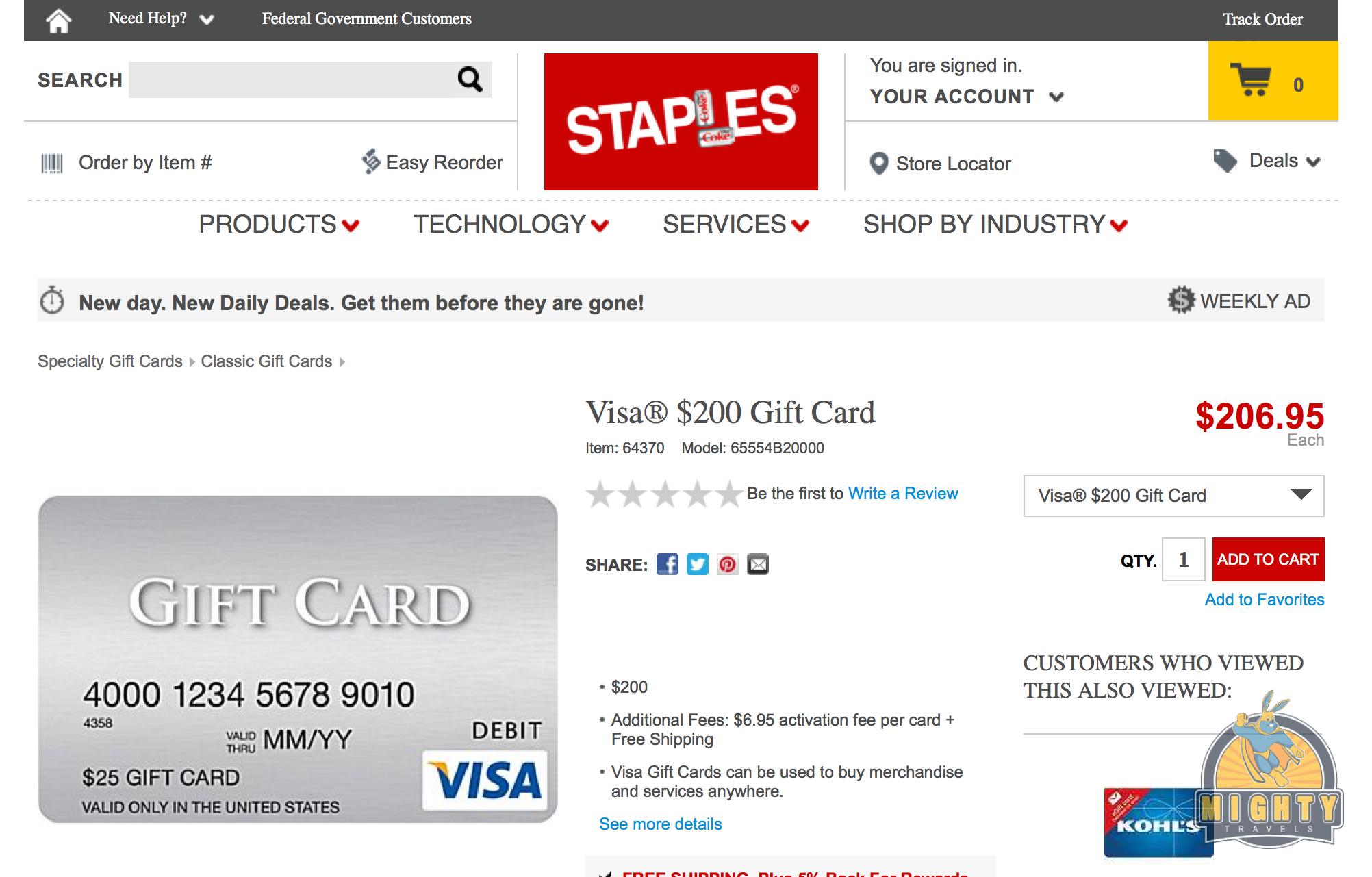 buy a visa gift card online